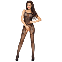 PASSION - EROTICLINE BLACK CATSUIT BS006